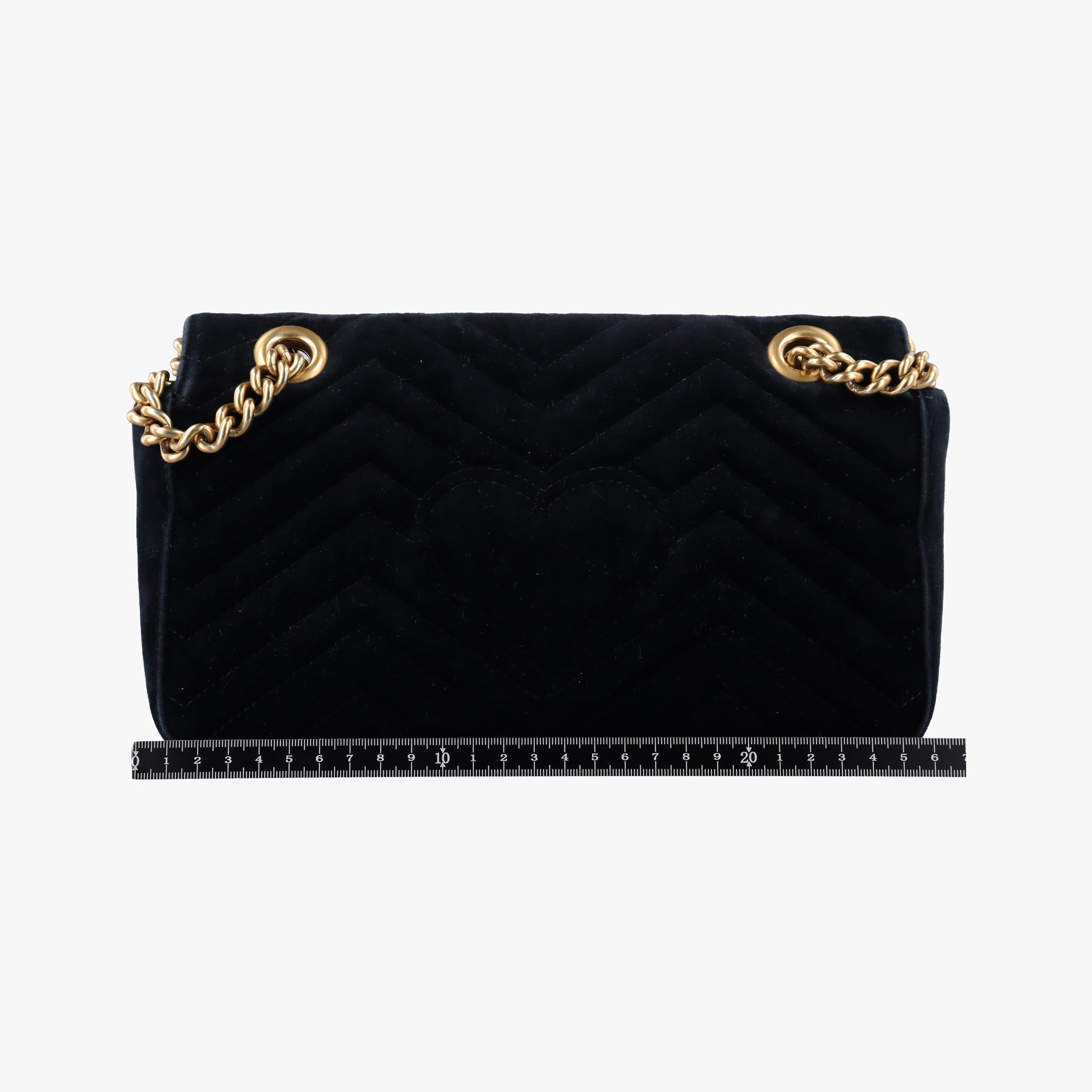 GG Marmont Black velour 443497 B024142631GGマーモント ブラック ベロア 443497 B024142631