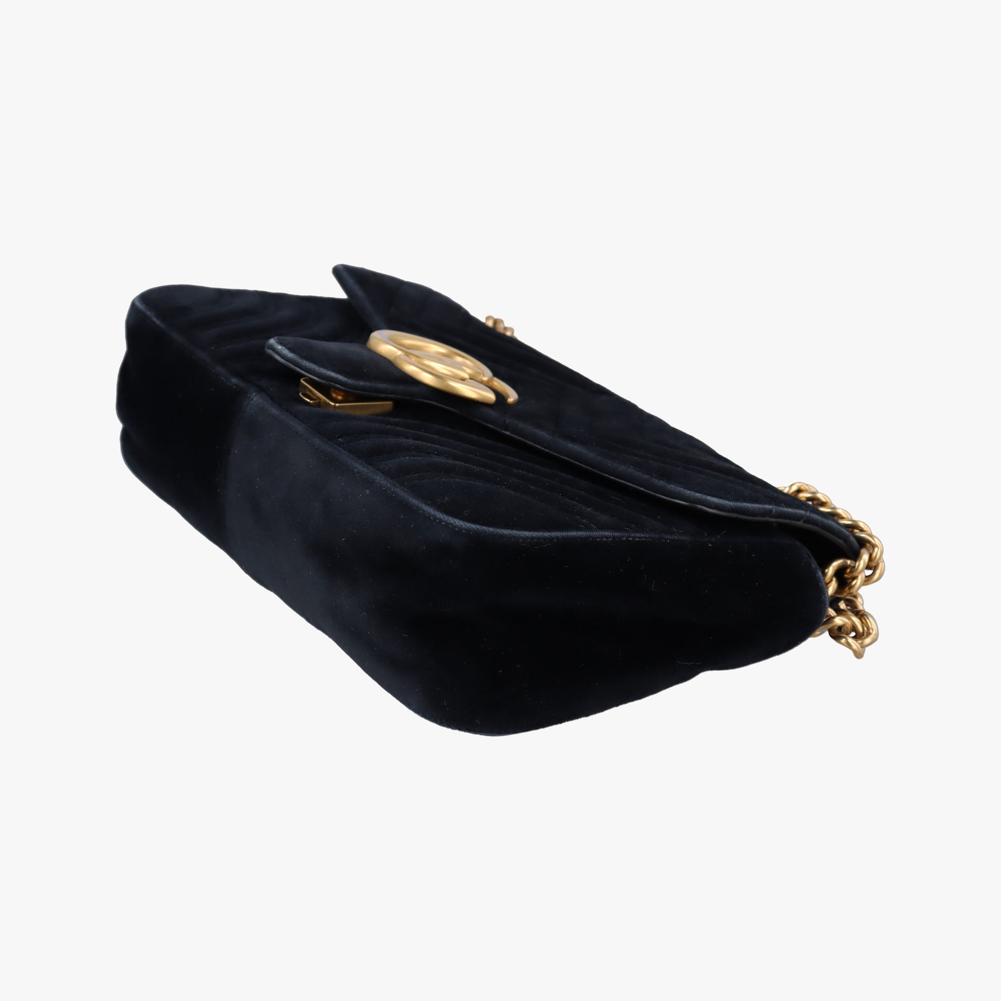 GG Marmont Black velour 443497 B024142631GGマーモント ブラック ベロア 443497 B024142631