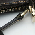 Abbey D-ring Hobo Brown Leather×canvas 190525 C7174710アビー Dリング ホーボー ブラウン レザー×キャンバス 190525 C7174710