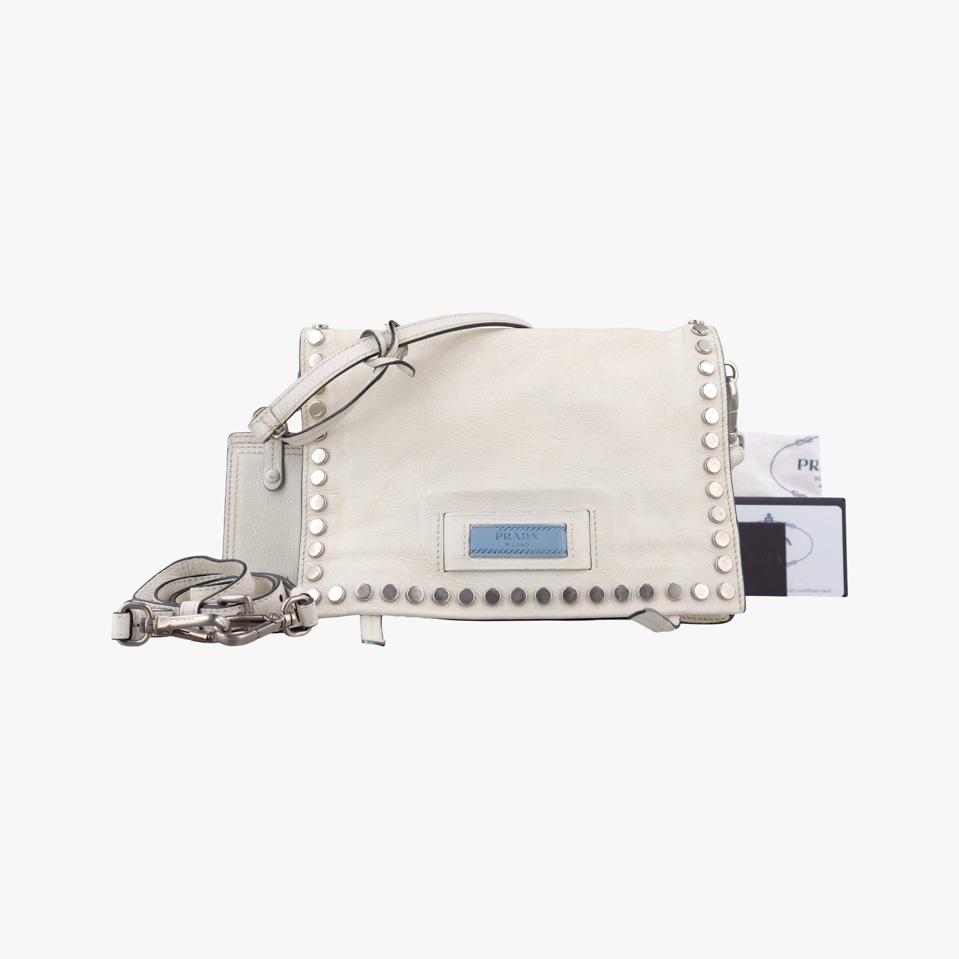 Etiquette White Leather 1BD082 180/Cエティケット ホワイト レザー 1BD082 180/C