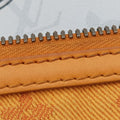 Flat Messenger White×orange White Monogram Canvas x Ocher Monogram Denim M44640 CA1139フラットメッセンジャー ブロン×オレンジ ホワイトモノグラムキャンバス×オーカーモノグラムデニム M44640 CA1139