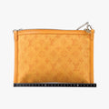Flat Messenger White×orange White Monogram Canvas x Ocher Monogram Denim M44640 CA1139フラットメッセンジャー ブロン×オレンジ ホワイトモノグラムキャンバス×オーカーモノグラムデニム M44640 CA1139