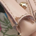 Horsebit Medium Hasler Ivory×Pink×Multicolor canvas×leather 137385 ホースビット ミディアム ハスラー アイボリー×ピンク×マルチカラー キャンバス×レザー 137385 