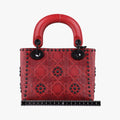 Lady Dior Red Leather 35-MA-0148レディ ディオール ミニ レッド レザー 35-MA-0148