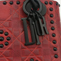 Lady Dior Red Leather 35-MA-0148レディ ディオール ミニ レッド レザー 35-MA-0148