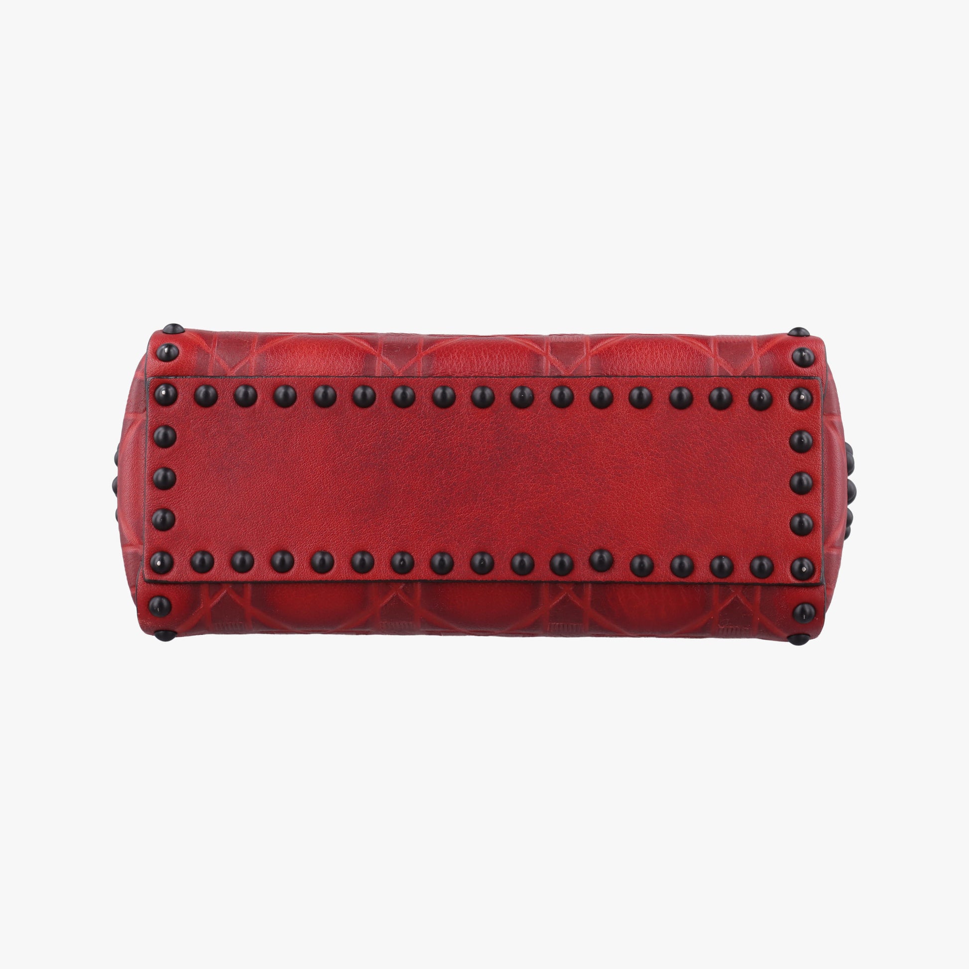 Lady Dior Red Leather 35-MA-0148レディ ディオール ミニ レッド レザー 35-MA-0148