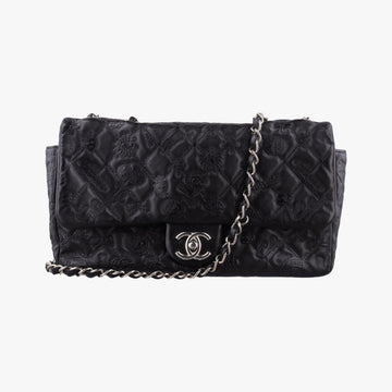Matelasse coco mark Black lambskin A49756 14079839マトラッセ ココマーク ブラック ラムスキン A49756 14079839