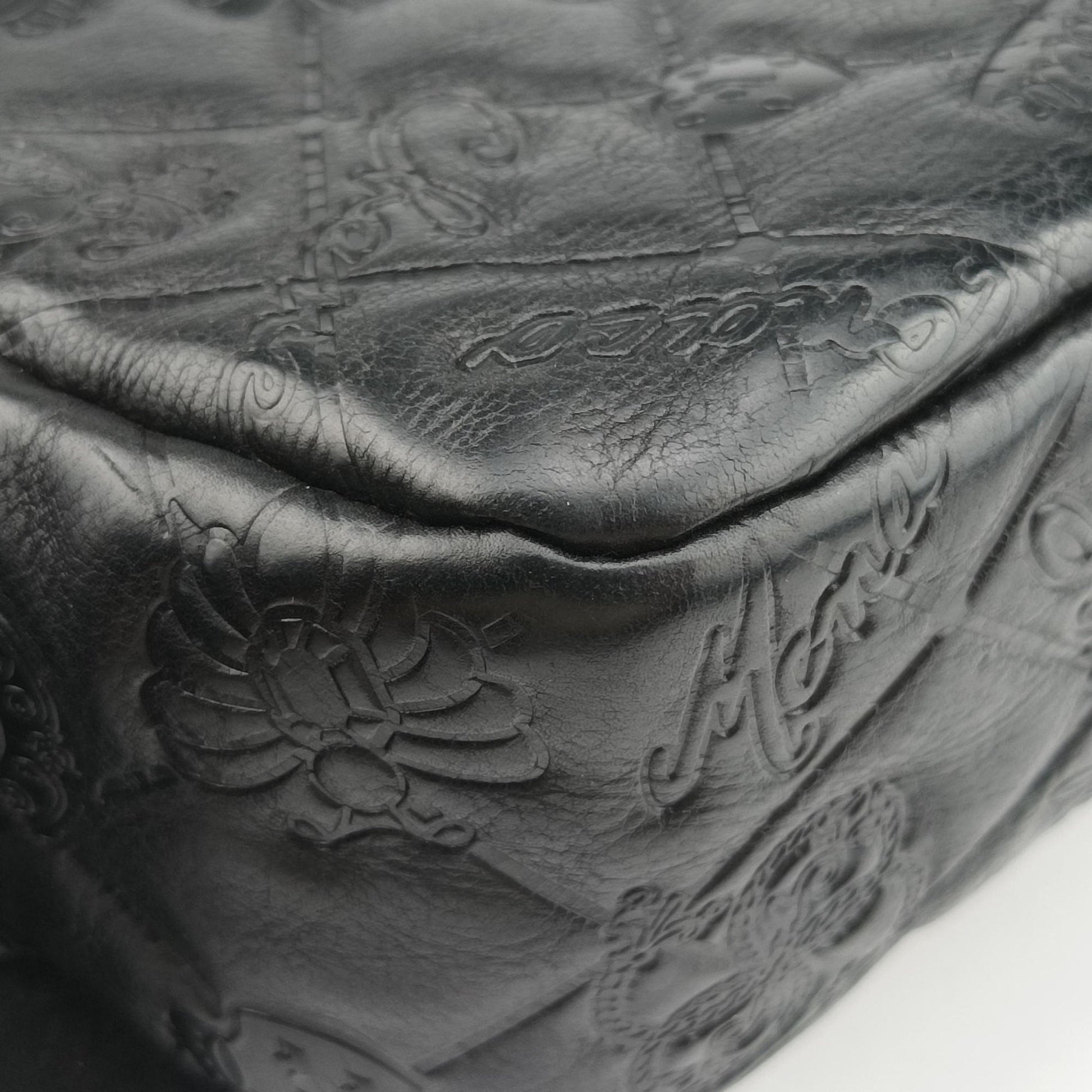 Matelasse coco mark Black lambskin A49756 14079839マトラッセ ココマーク ブラック ラムスキン A49756 14079839