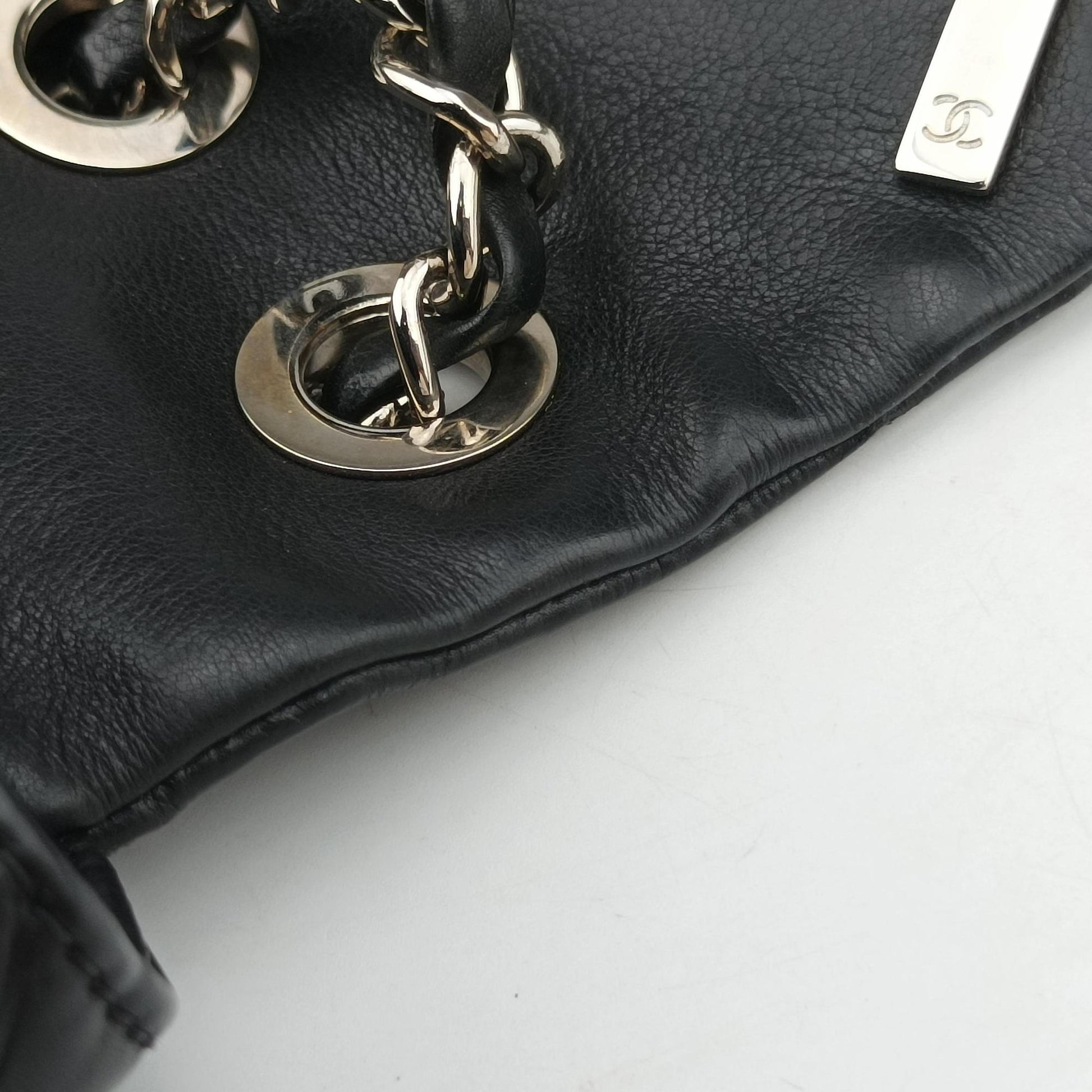 Matelasse coco mark Black lambskin A49756 14079839マトラッセ ココマーク ブラック ラムスキン A49756 14079839