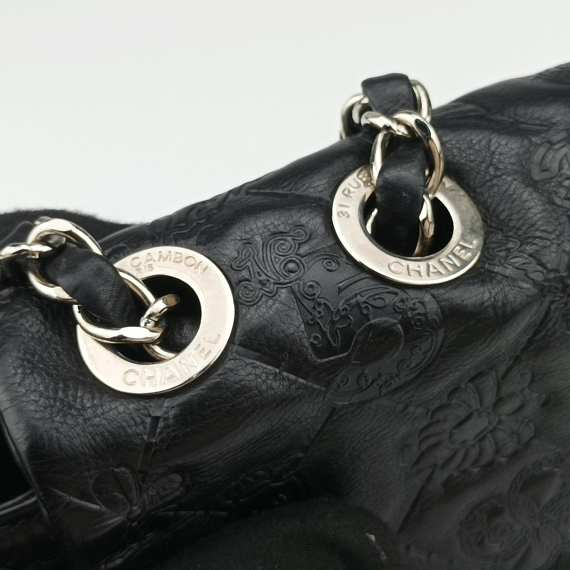 Matelasse coco mark Black lambskin A49756 14079839マトラッセ ココマーク ブラック ラムスキン A49756 14079839