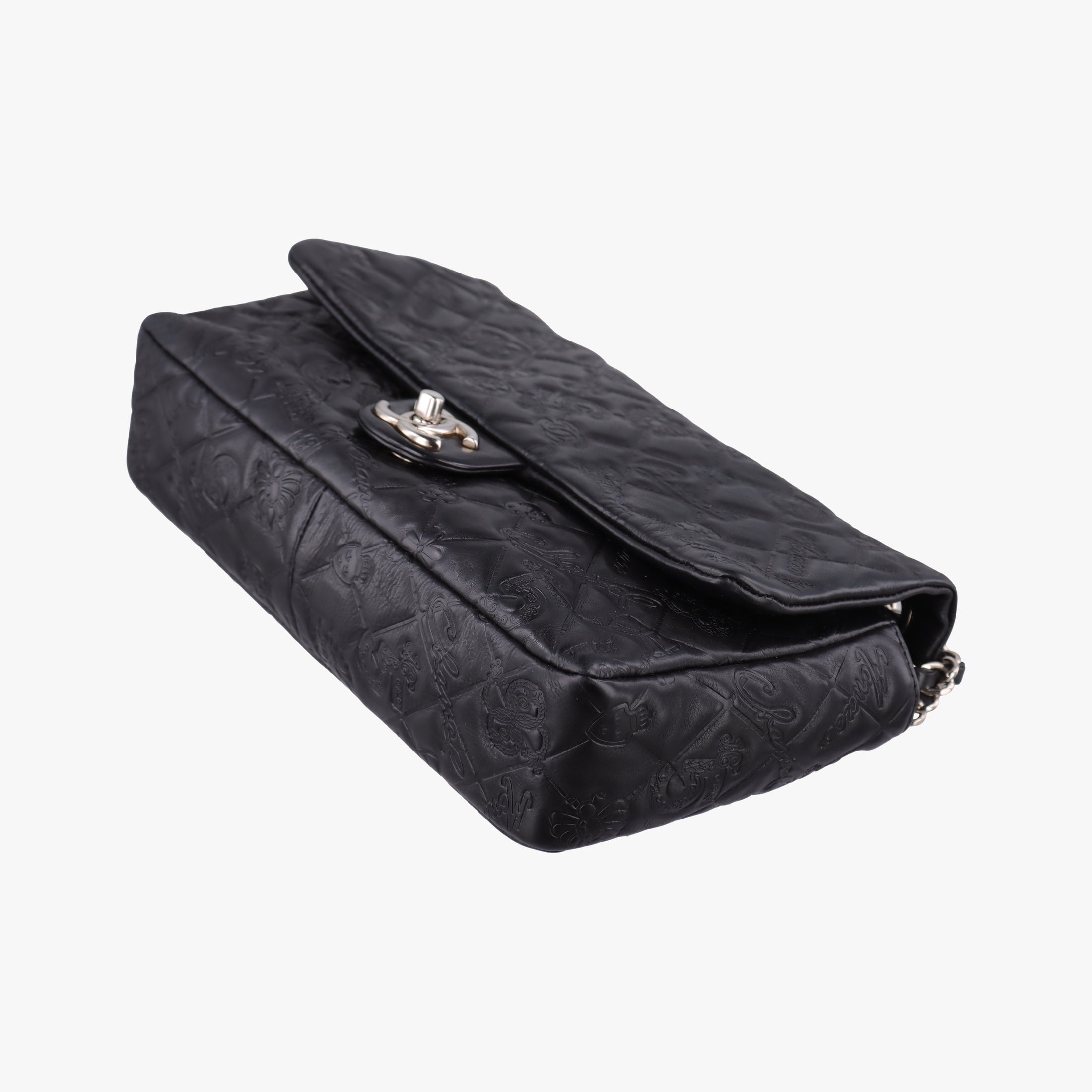 Matelasse coco mark Black lambskin A49756 14079839マトラッセ ココマーク ブラック ラムスキン A49756 14079839