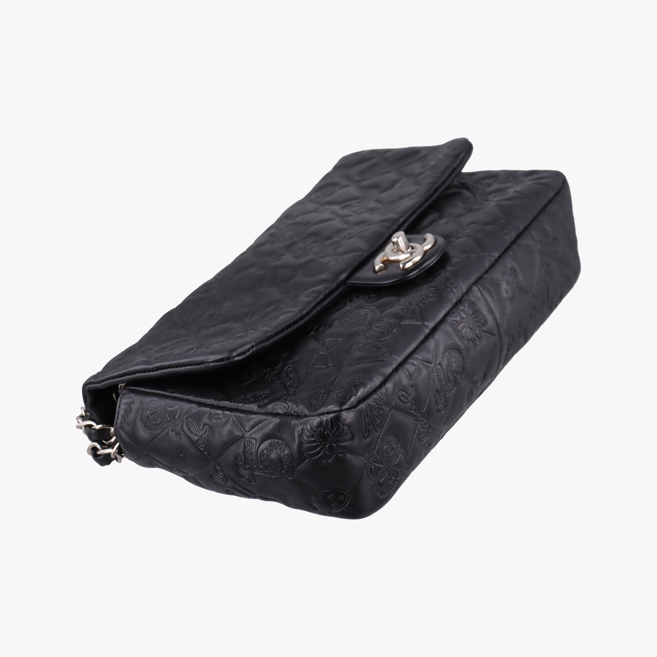 Matelasse coco mark Black lambskin A49756 14079839マトラッセ ココマーク ブラック ラムスキン A49756 14079839