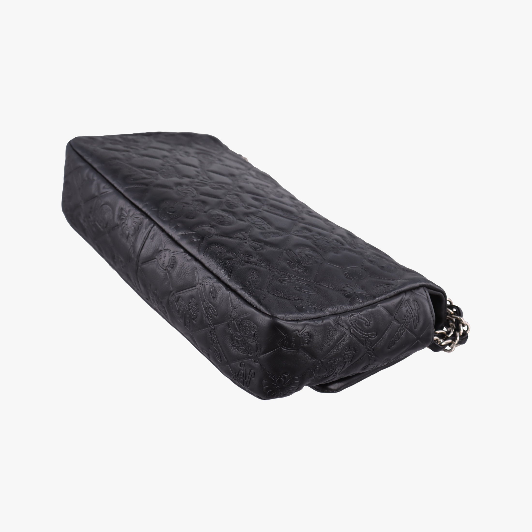 Matelasse coco mark Black lambskin A49756 14079839マトラッセ ココマーク ブラック ラムスキン A49756 14079839