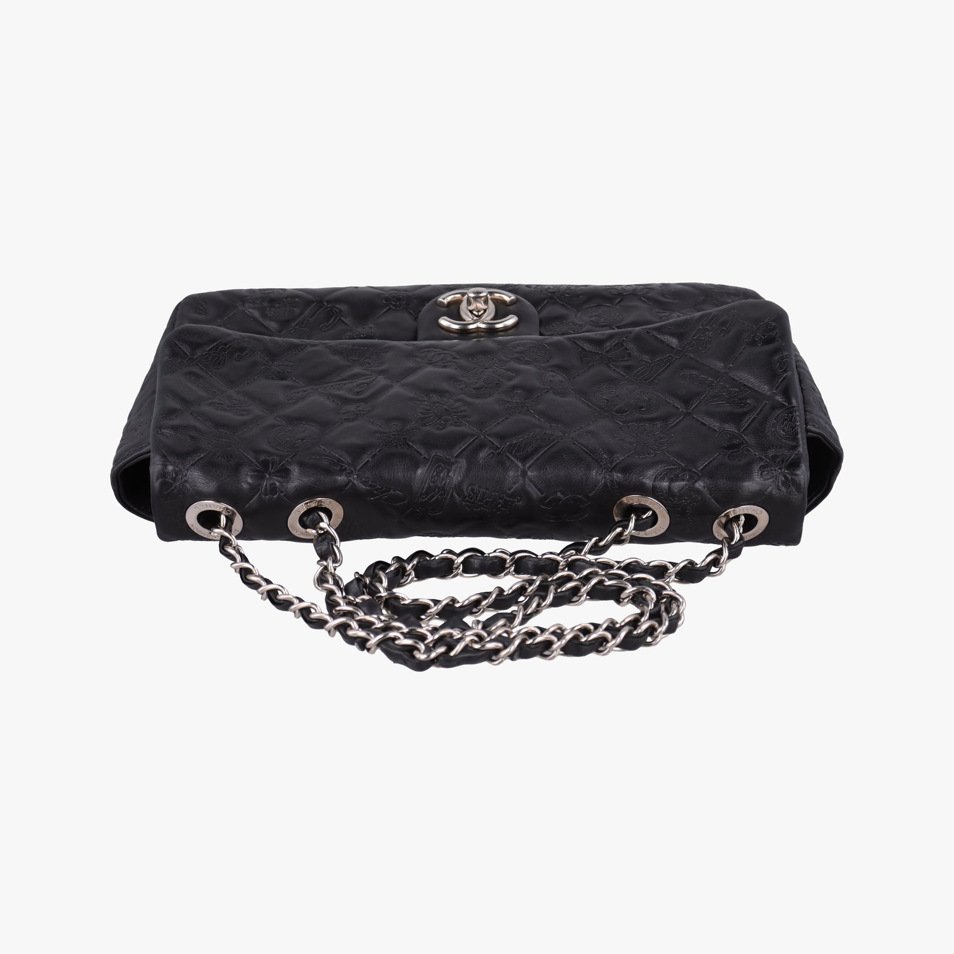 Matelasse coco mark Black lambskin A49756 14079839マトラッセ ココマーク ブラック ラムスキン A49756 14079839