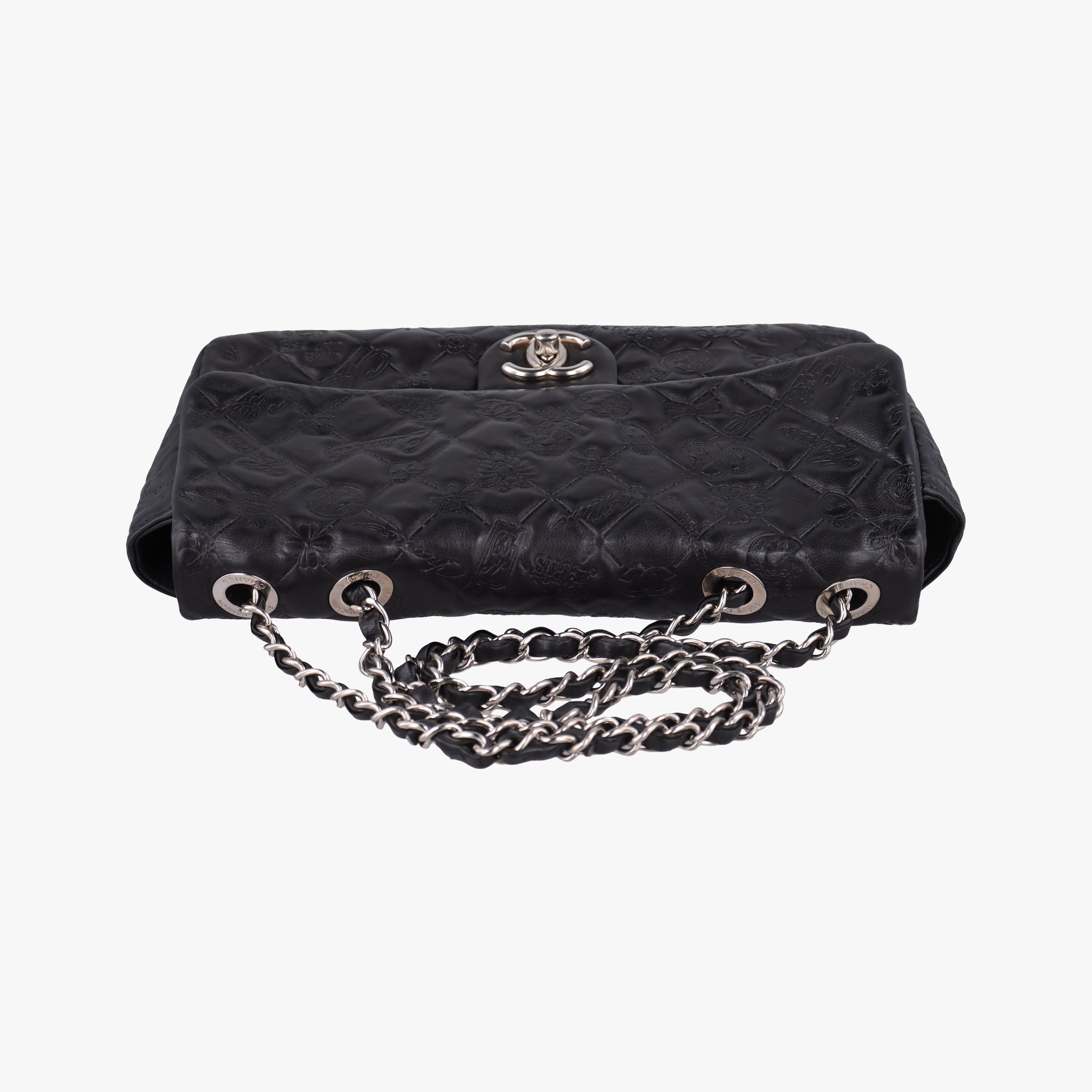 Matelasse coco mark Black lambskin A49756 14079839マトラッセ ココマーク ブラック ラムスキン A49756 14079839
