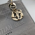 Lady Dior D-lite Grey Jacquard 50-MA-0220 IC Chipレディディオール D-lite グレー ジャガード 50-MA-0220 ICチップ