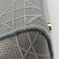 Lady Dior D-lite Grey Jacquard 50-MA-0220 IC Chipレディディオール D-lite グレー ジャガード 50-MA-0220 ICチップ