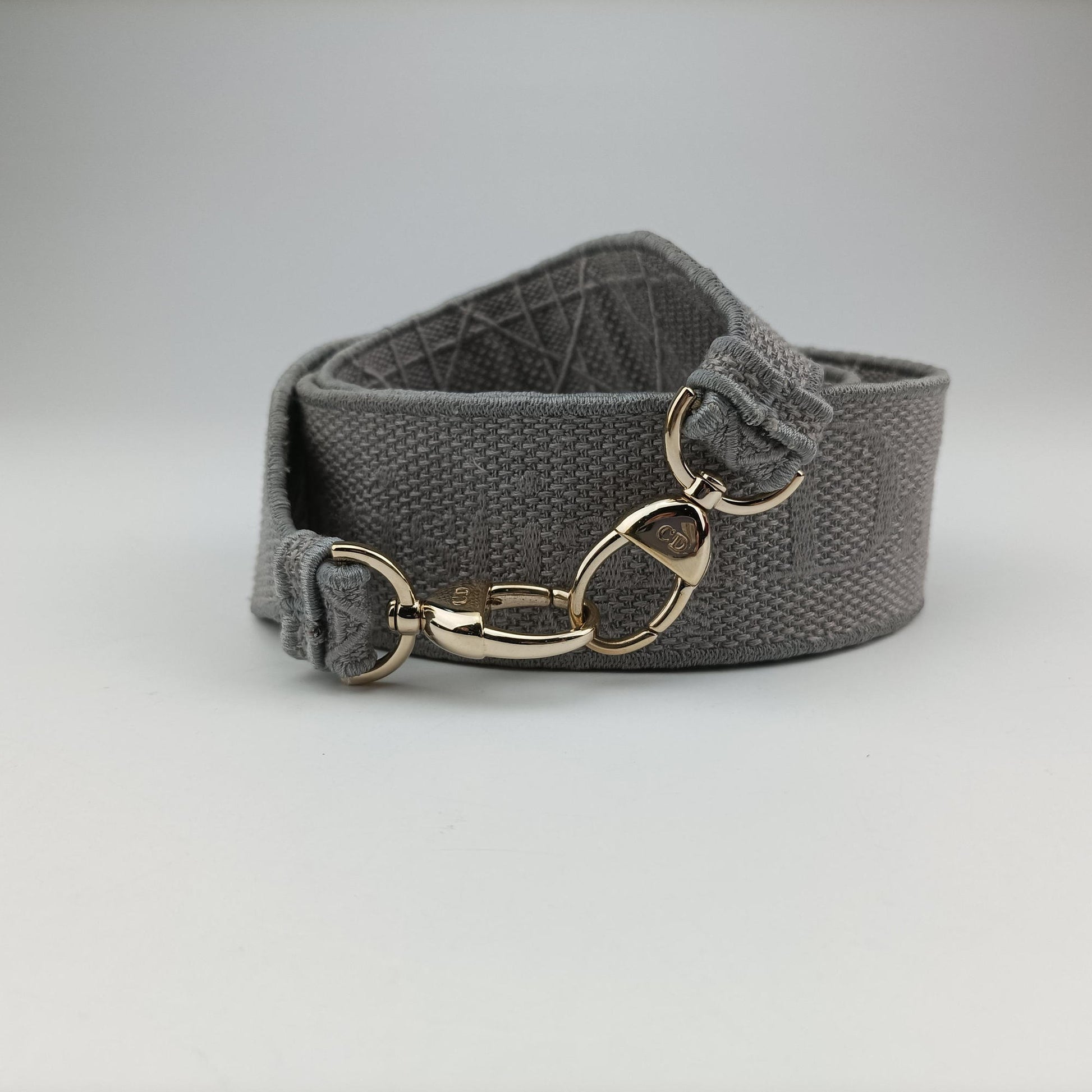 Lady Dior D-lite Grey Jacquard 50-MA-0220 IC Chipレディディオール D-lite グレー ジャガード 50-MA-0220 ICチップ
