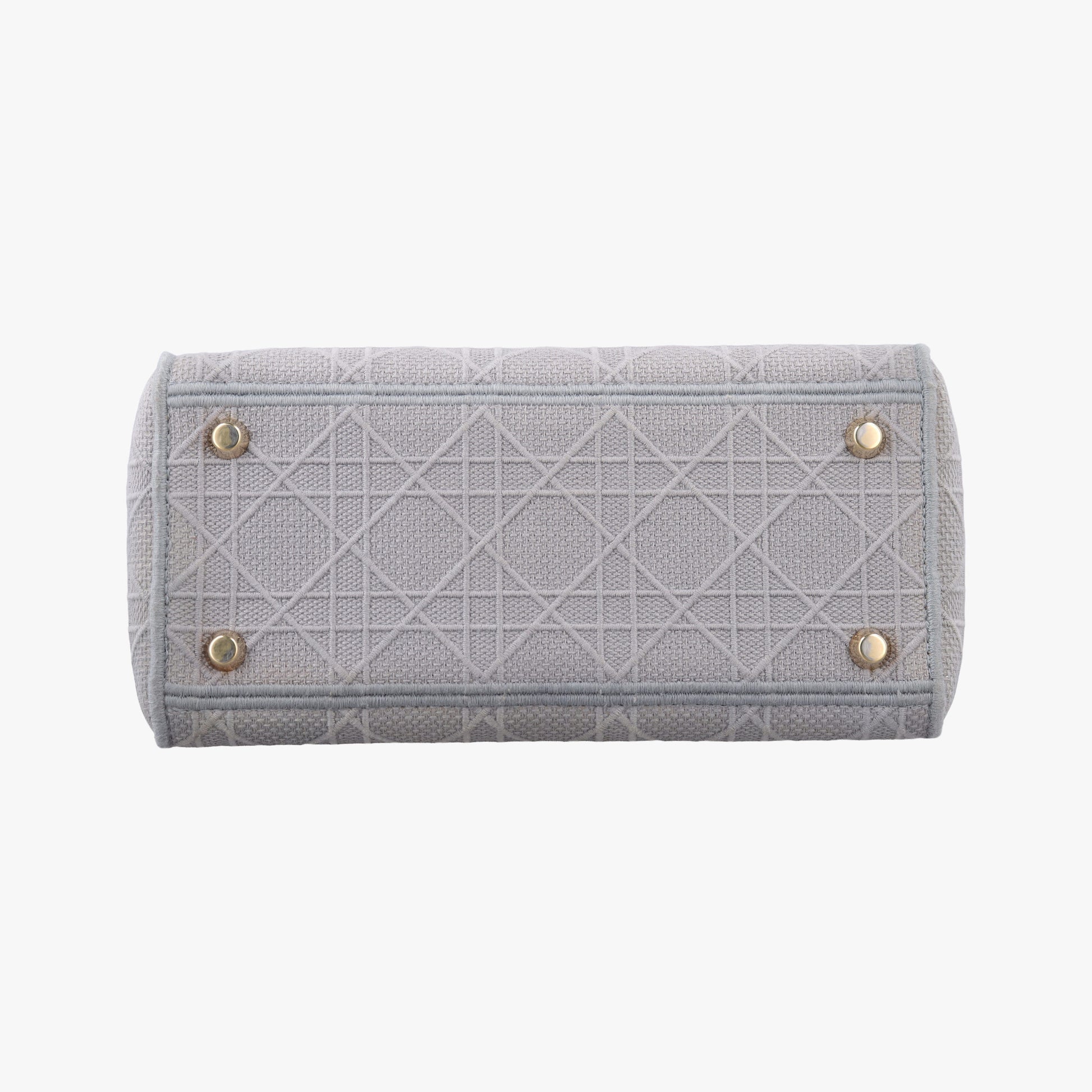 Lady Dior D-lite Grey Jacquard 50-MA-0220 IC Chipレディディオール D-lite グレー ジャガード 50-MA-0220 ICチップ