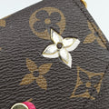 Love Lock Pochette Felicie Brown Monogram × Fuchsia Monogram PVC Coated Canvas M63999 MI5118ラブロック ポシェット フェリシー ブラウン×フューシャ モノグラムPVCコーティングキャンバス M63999 MI5118