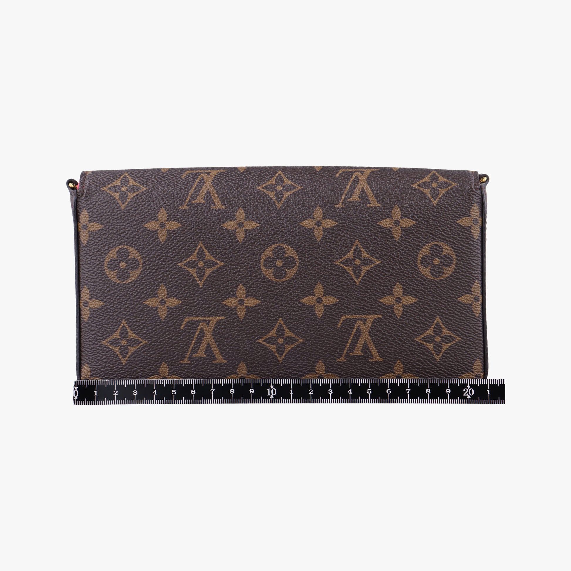 Love Lock Pochette Felicie Brown Monogram × Fuchsia Monogram PVC Coated Canvas M63999 MI5118ラブロック ポシェット フェリシー ブラウン×フューシャ モノグラムPVCコーティングキャンバス M63999 MI5118