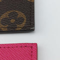 Love Lock Pochette Felicie Brown Monogram × Fuchsia Monogram PVC Coated Canvas M63999 MI5118ラブロック ポシェット フェリシー ブラウン×フューシャ モノグラムPVCコーティングキャンバス M63999 MI5118