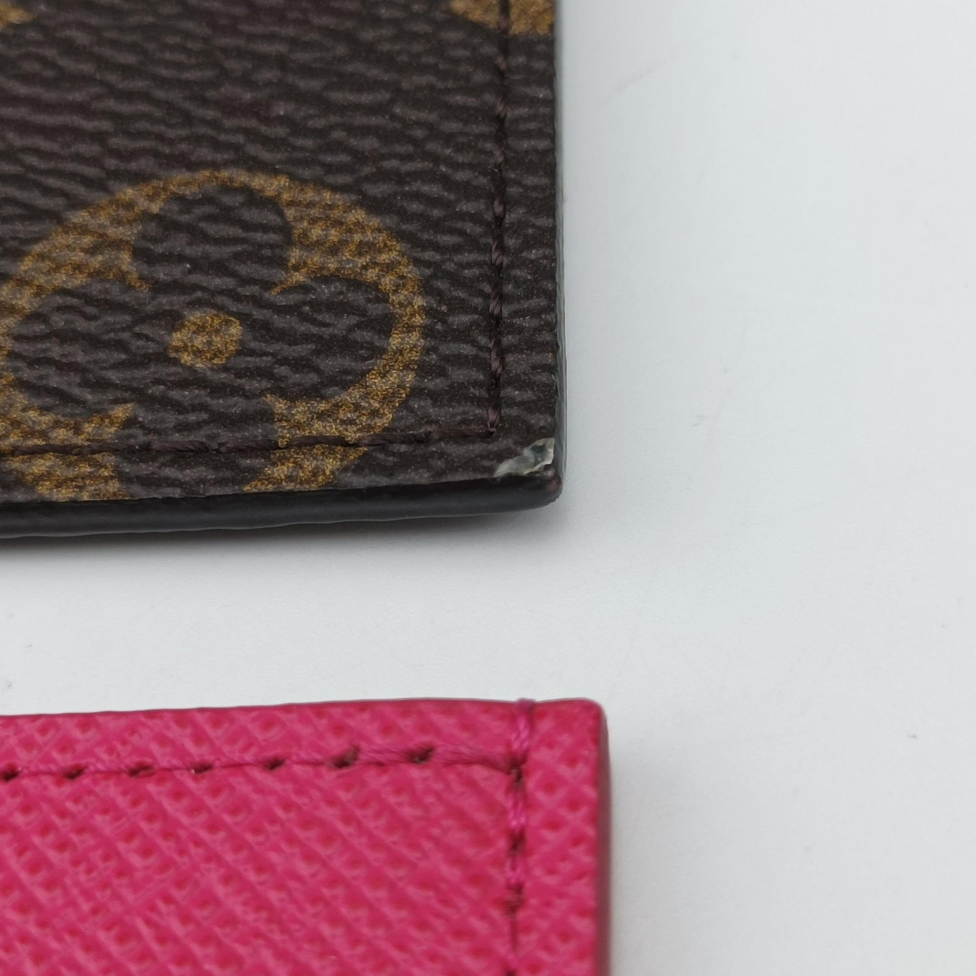 Love Lock Pochette Felicie Brown Monogram × Fuchsia Monogram PVC Coated Canvas M63999 MI5118ラブロック ポシェット フェリシー ブラウン×フューシャ モノグラムPVCコーティングキャンバス M63999 MI5118