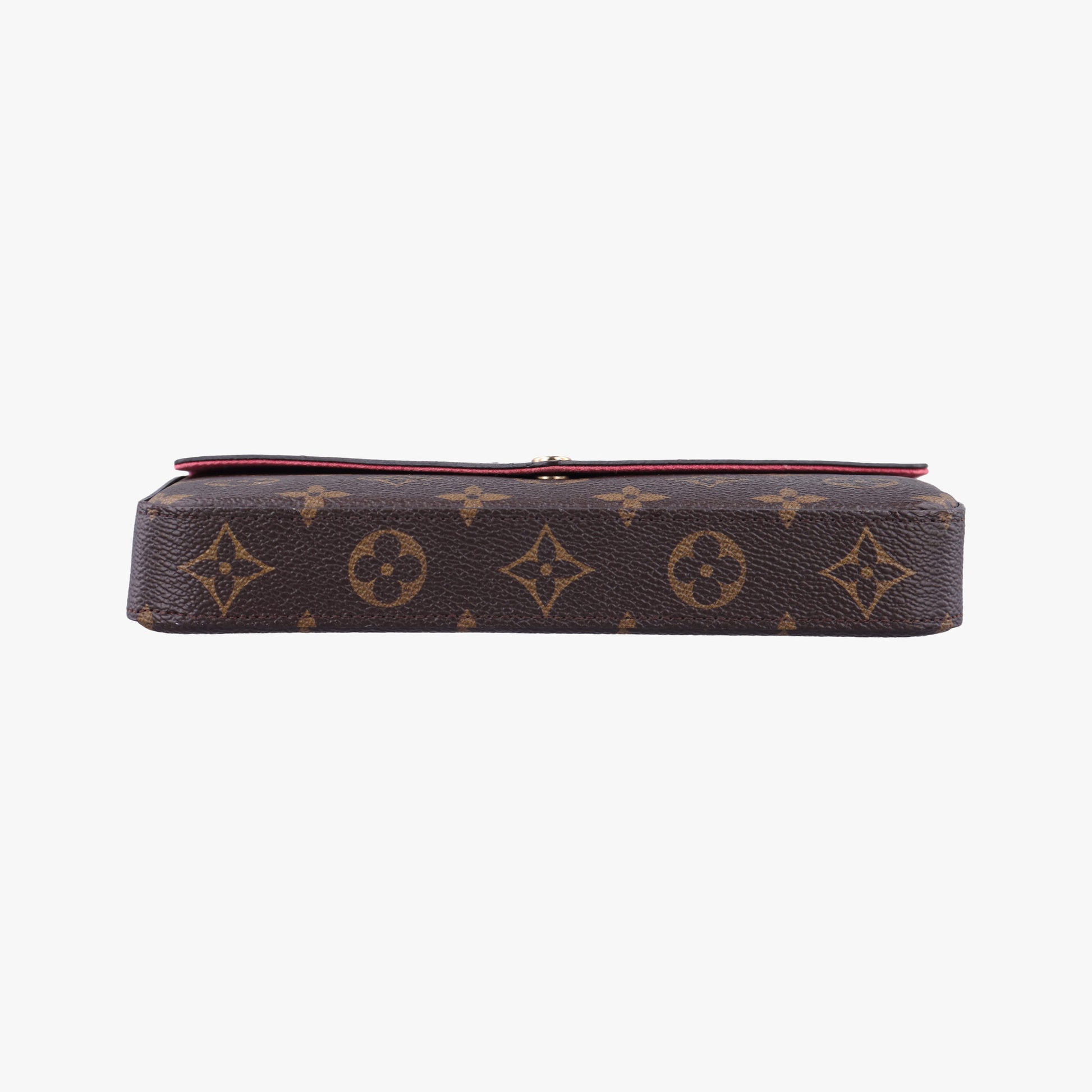 Love Lock Pochette Felicie Brown Monogram × Fuchsia Monogram PVC Coated Canvas M63999 MI5118ラブロック ポシェット フェリシー ブラウン×フューシャ モノグラムPVCコーティングキャンバス M63999 MI5118