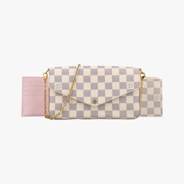 Pochette Felicie Azur Damier Canvas N63106 MI3156ポシェットフェリシー アズール ダミエキャンバス N63106 MI3156