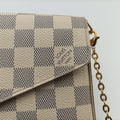 Pochette Felicie Azur Damier Canvas N63106 MI3156ポシェットフェリシー アズール ダミエキャンバス N63106 MI3156