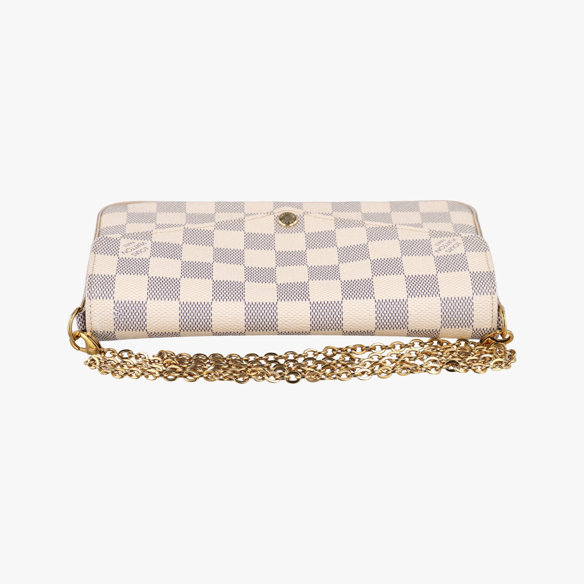 Pochette Felicie Azur Damier Canvas N63106 MI3156ポシェットフェリシー アズール ダミエキャンバス N63106 MI3156
