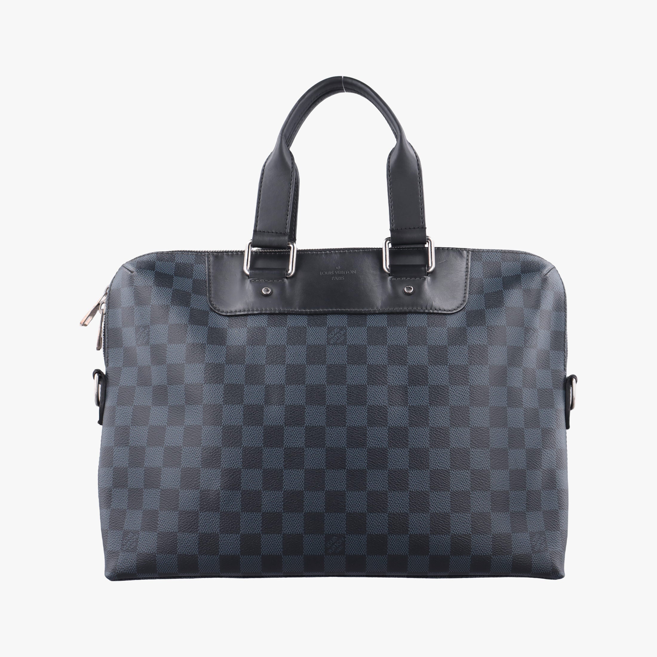 Porte-Documents Jour Black×Navy Damier Cobalt N42241 SR1175ポルトドキュマンジュール PDJ ブラック×ネイビー ダミエ コバルト N42241 SR1175