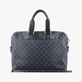 Porte-Documents Jour Black×Navy Damier Cobalt N42241 SR1175ポルトドキュマンジュール PDJ ブラック×ネイビー ダミエ コバルト N42241 SR1175