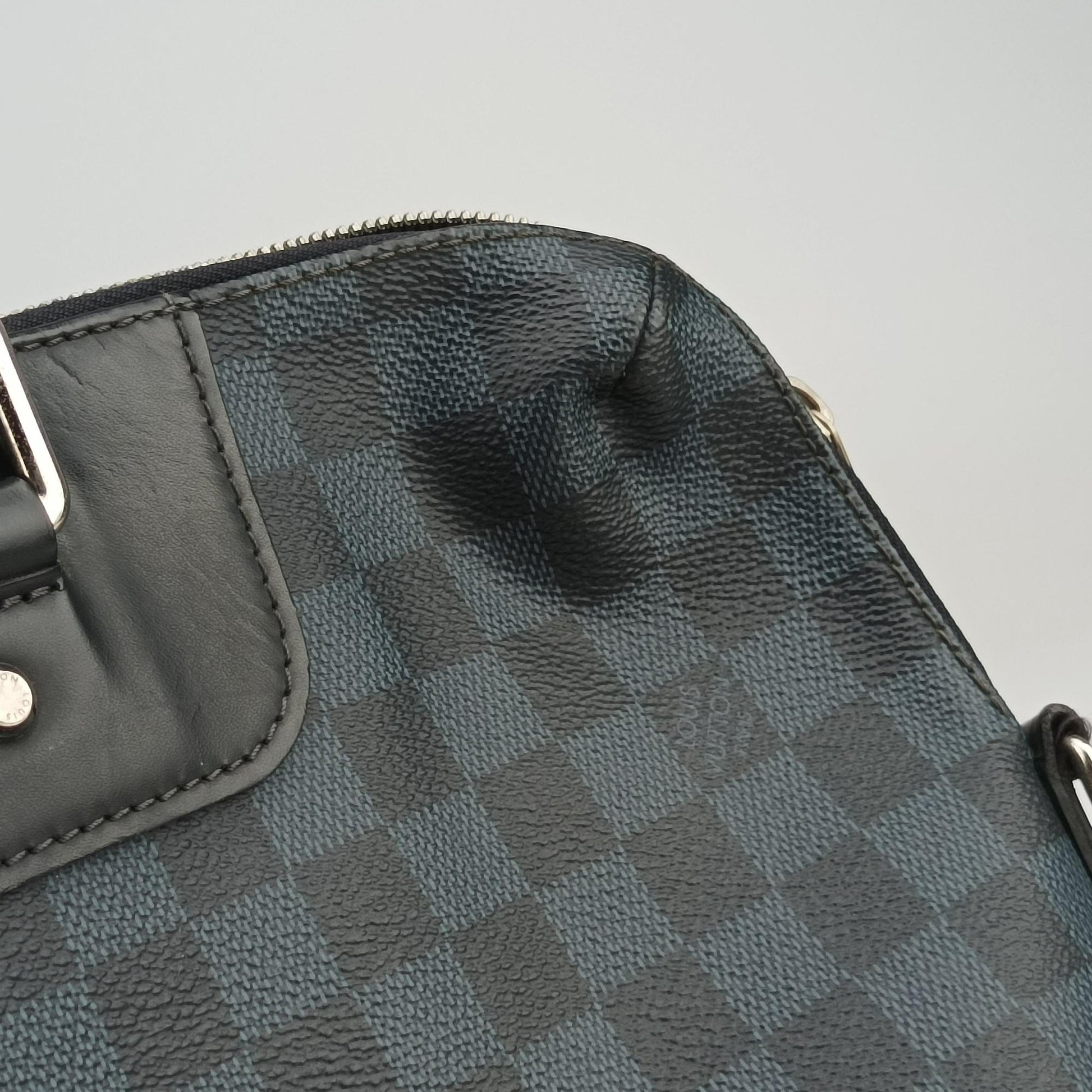 Porte-Documents Jour Black×Navy Damier Cobalt N42241 SR1175ポルトドキュマンジュール PDJ ブラック×ネイビー ダミエ コバルト N42241 SR1175