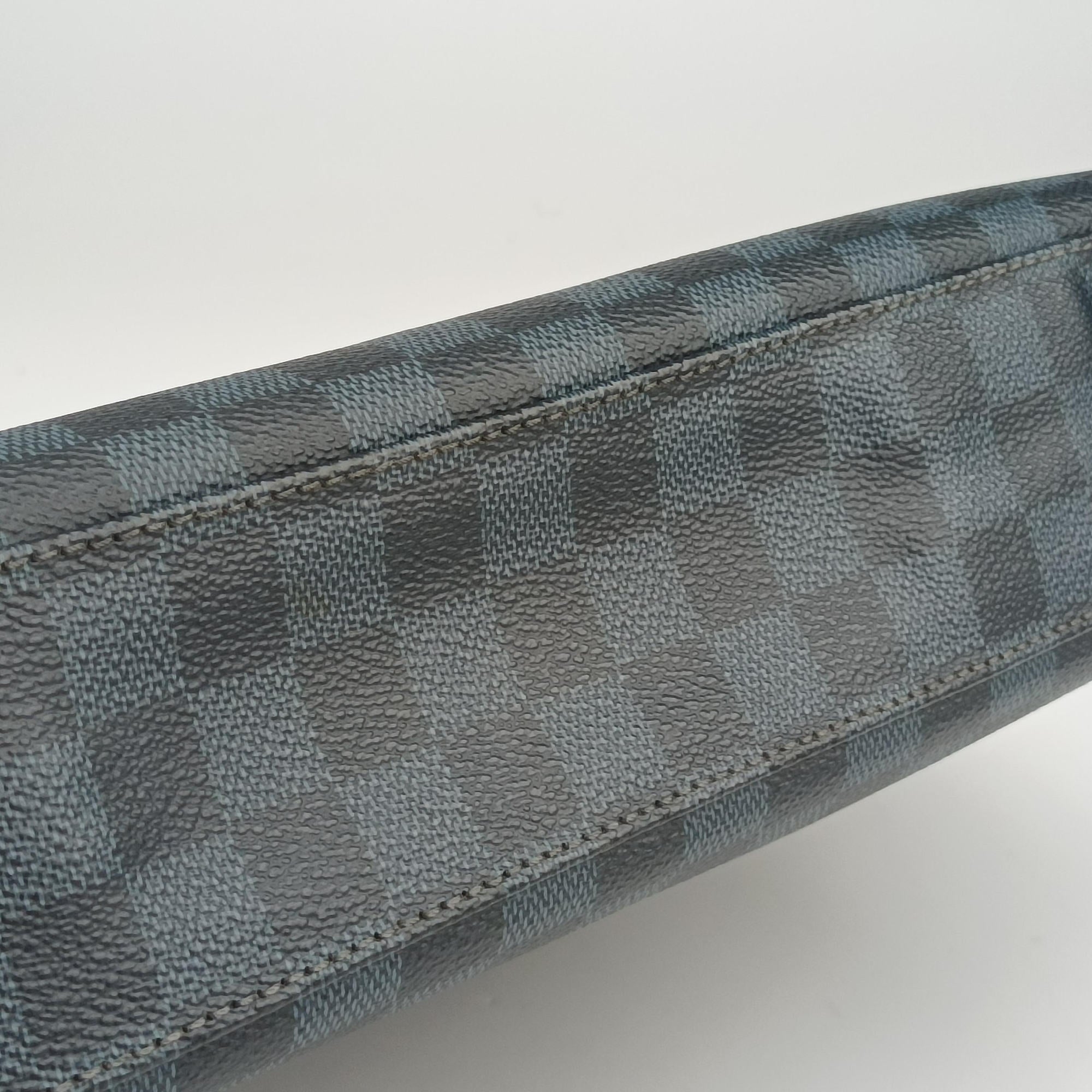 Porte-Documents Jour Black×Navy Damier Cobalt N42241 SR1175ポルトドキュマンジュール PDJ ブラック×ネイビー ダミエ コバルト N42241 SR1175
