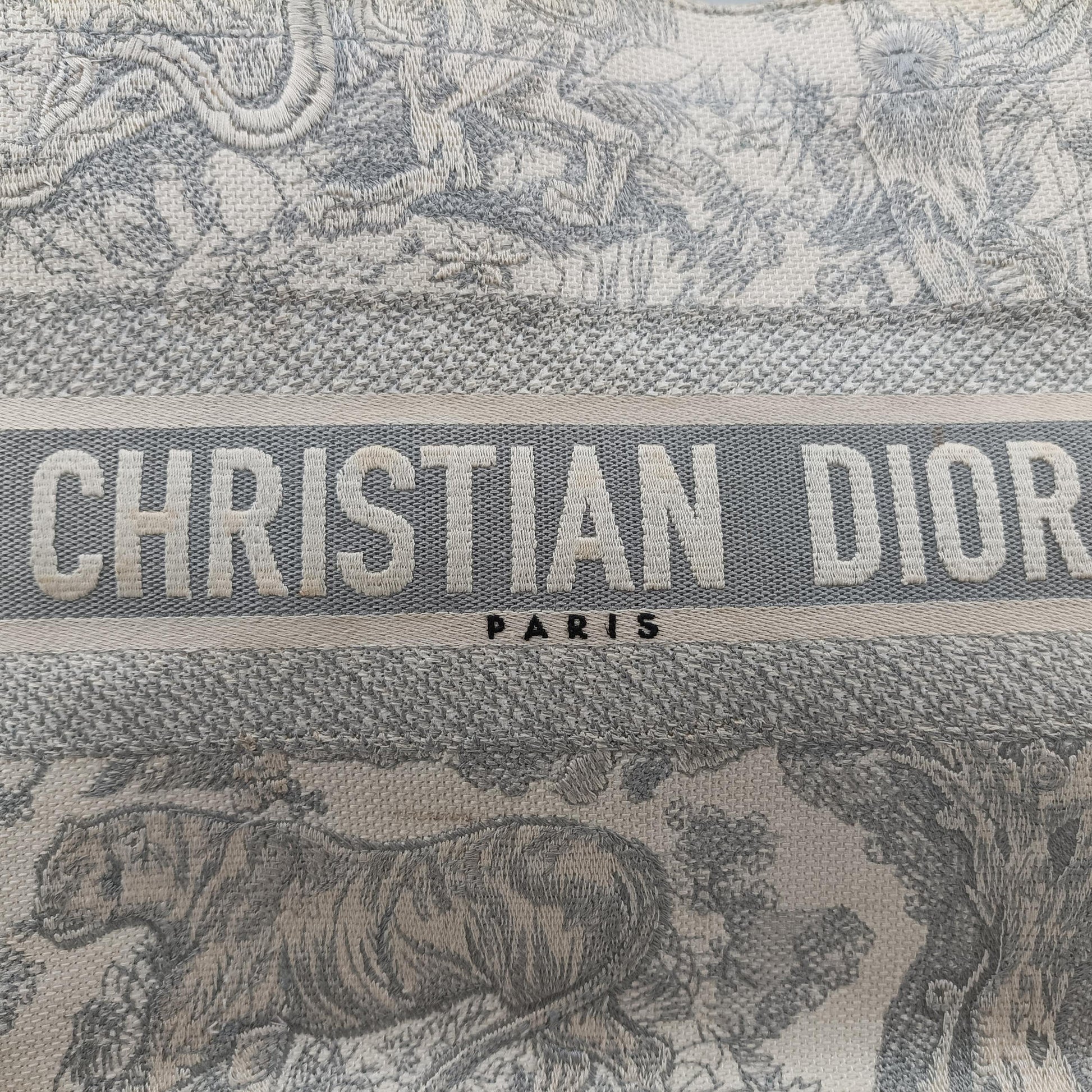 Toile de Jouy Grey canvas 50-MA-0280 IC Chipトワルドジュイ グレー キャンバス 50-MA-0280 ICチップ