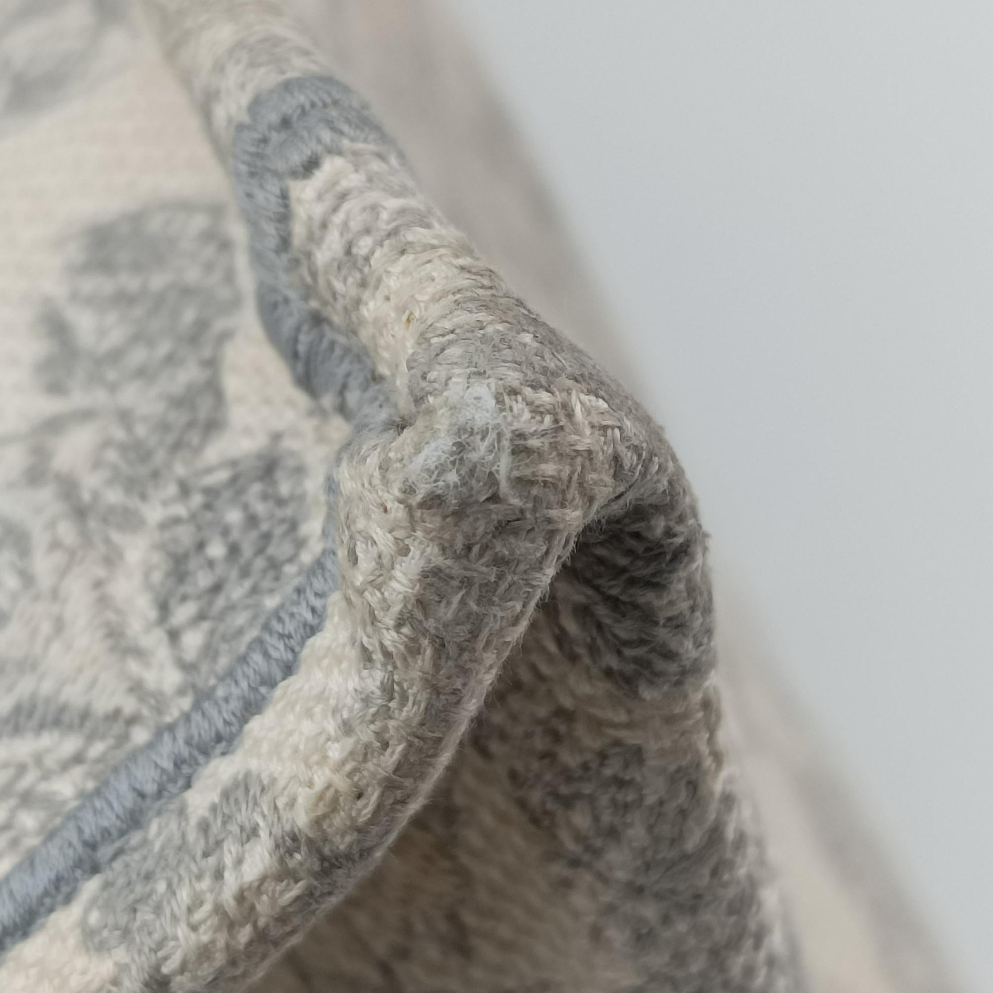 Toile de Jouy Grey canvas 50-MA-0280 IC Chipトワルドジュイ グレー キャンバス 50-MA-0280 ICチップ