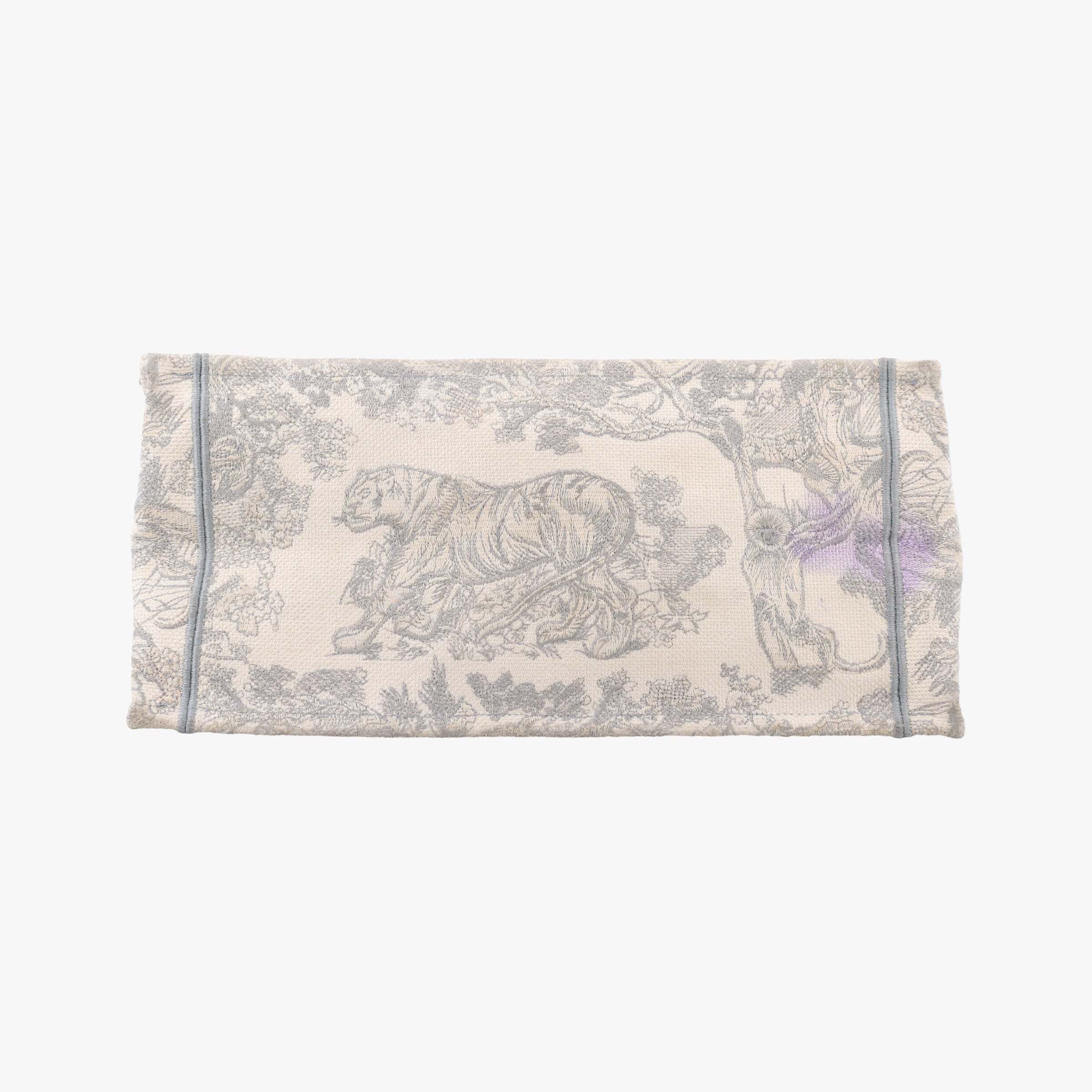 Toile de Jouy Grey canvas 50-MA-0280 IC Chipトワルドジュイ グレー キャンバス 50-MA-0280 ICチップ