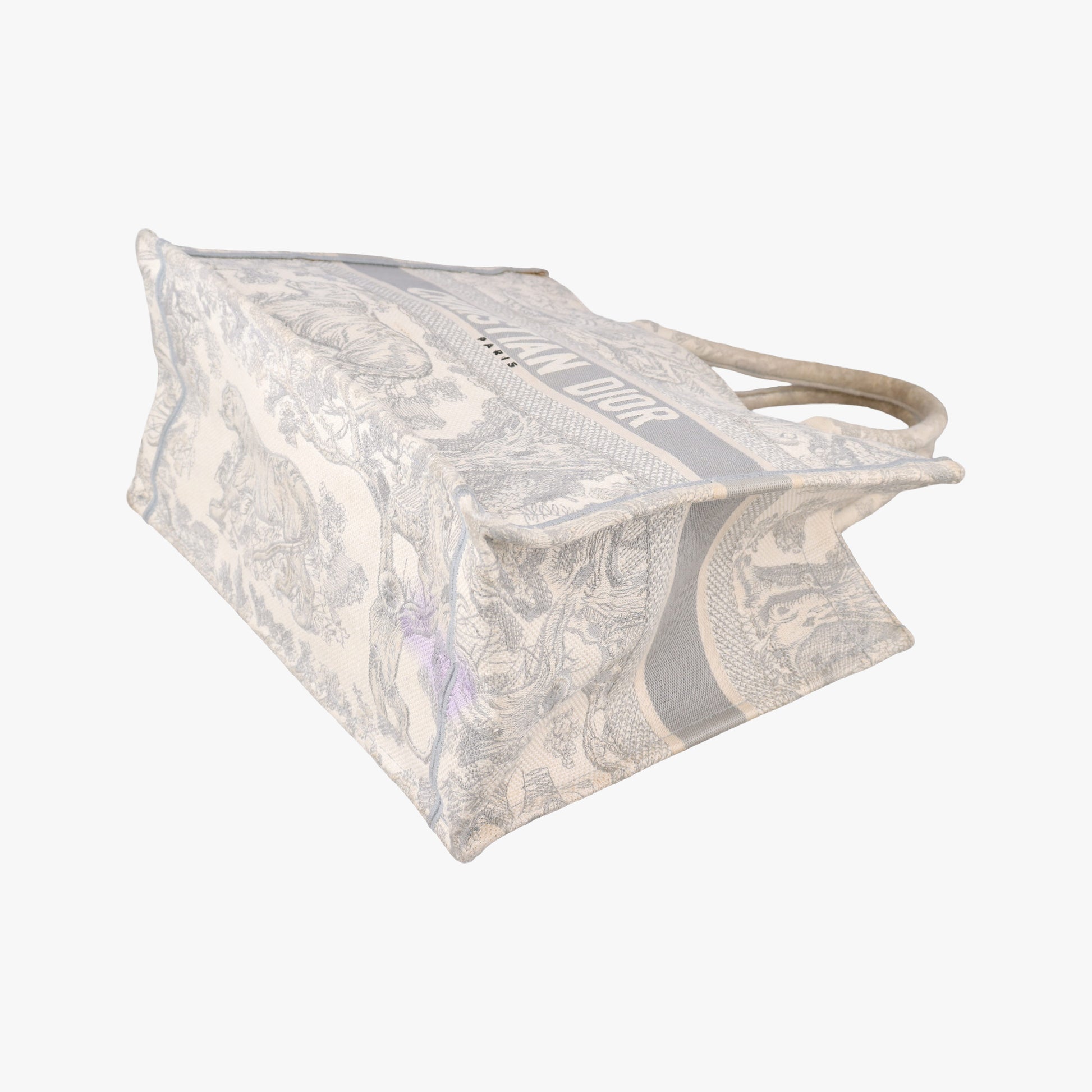 Toile de Jouy Grey canvas 50-MA-0280 IC Chipトワルドジュイ グレー キャンバス 50-MA-0280 ICチップ