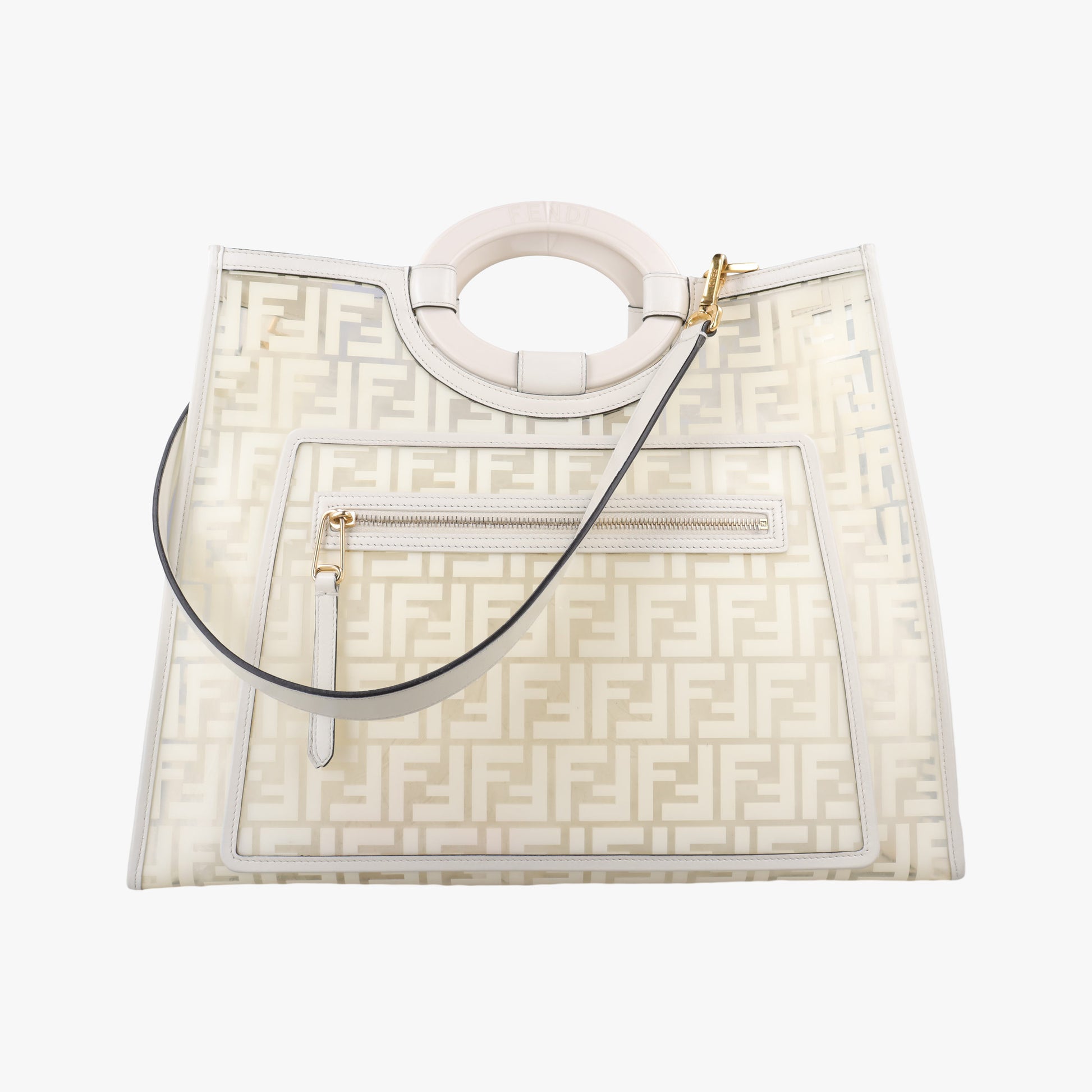 Runaway Shopper White PVC coated canvas 8BH360 8BH360-A7S0-198-8762ラナウェイショッパー ホワイト PVCコーティングキャンバス 8BH360 8BH360-A7S0-198-8762