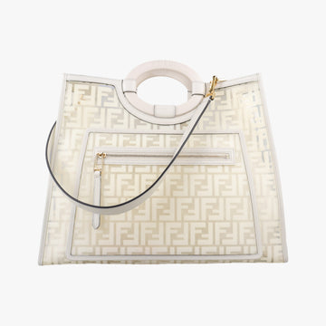 Runaway Shopper White PVC coated canvas 8BH360 8BH360-A7S0-198-8762ラナウェイショッパー ホワイト PVCコーティングキャンバス 8BH360 8BH360-A7S0-198-8762