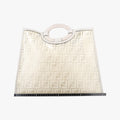 Runaway Shopper White PVC coated canvas 8BH360 8BH360-A7S0-198-8762ラナウェイショッパー ホワイト PVCコーティングキャンバス 8BH360 8BH360-A7S0-198-8762