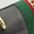 Sylvie Black×green×red Leather 421882 C023285386シルヴィ ブラック×グリーン×レッド レザー 421882 C023285386