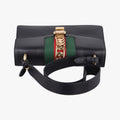 Sylvie Black×green×red Leather 421882 C023285386シルヴィ ブラック×グリーン×レッド レザー 421882 C023285386
