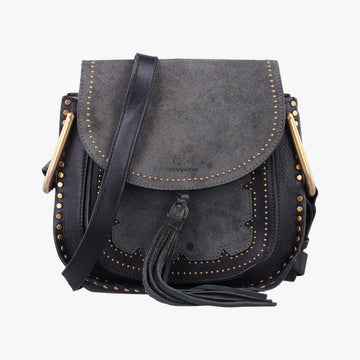 Hudson Gray × Black Suede × Leather 04 16 70 65ハドソン グレー × ブラック スエード×レザー 04 16 70 65