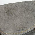 Hudson Gray × Black Suede × Leather 04 16 70 65ハドソン グレー × ブラック スエード×レザー 04 16 70 65