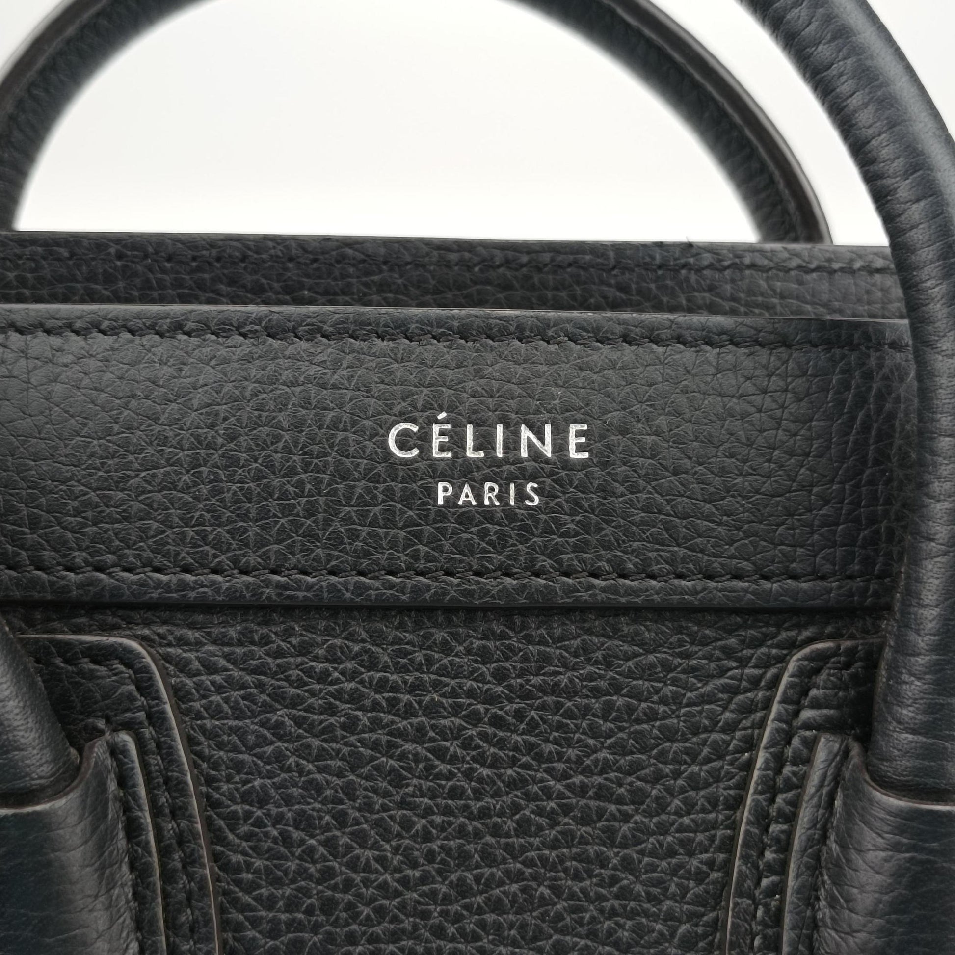 Luggage nano Shopper Black Leather F-CU-2148ラゲージナノショッパー ブラック レザー F-CU-2148
