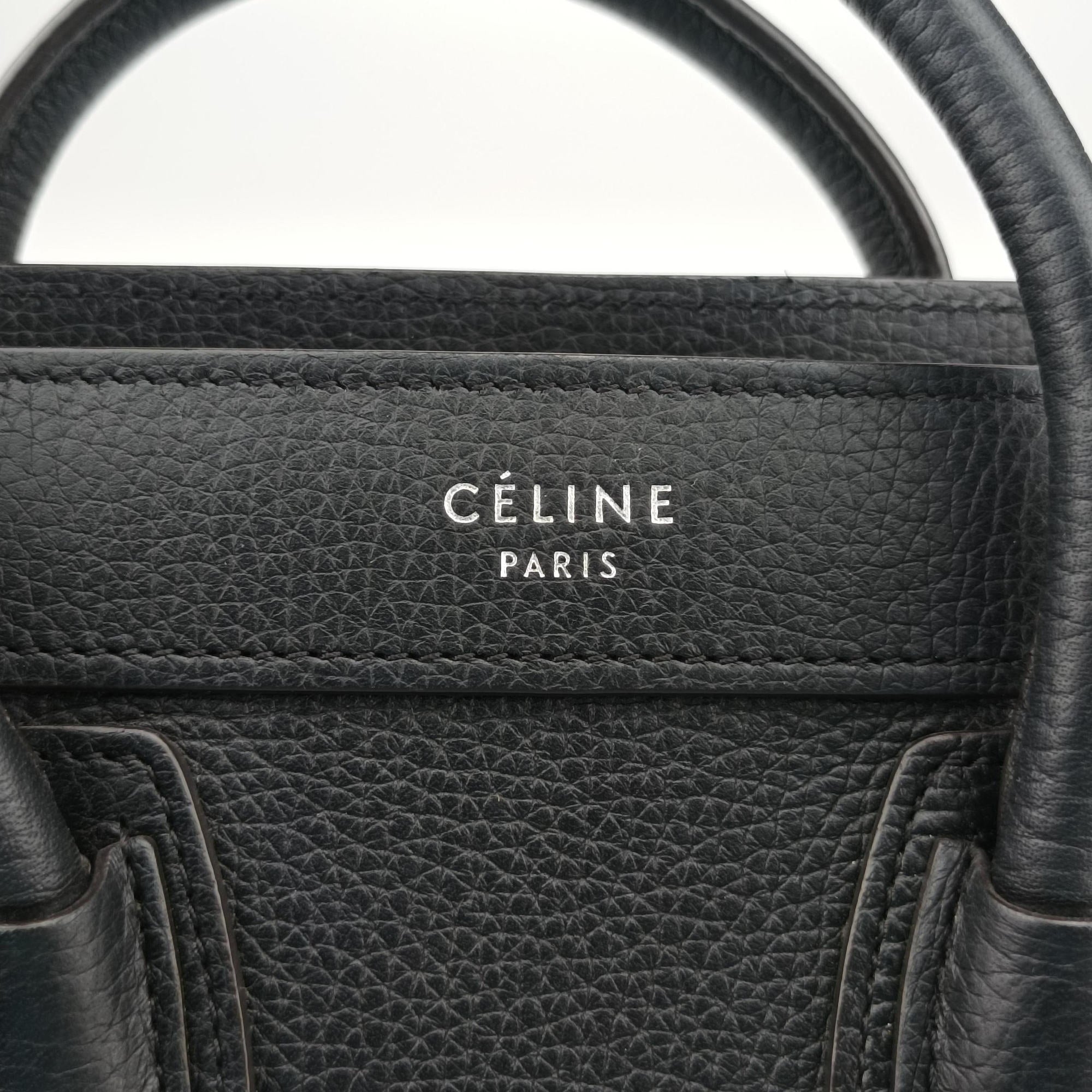 Luggage nano Shopper Black Leather F-CU-2148ラゲージナノショッパー ブラック レザー F-CU-2148