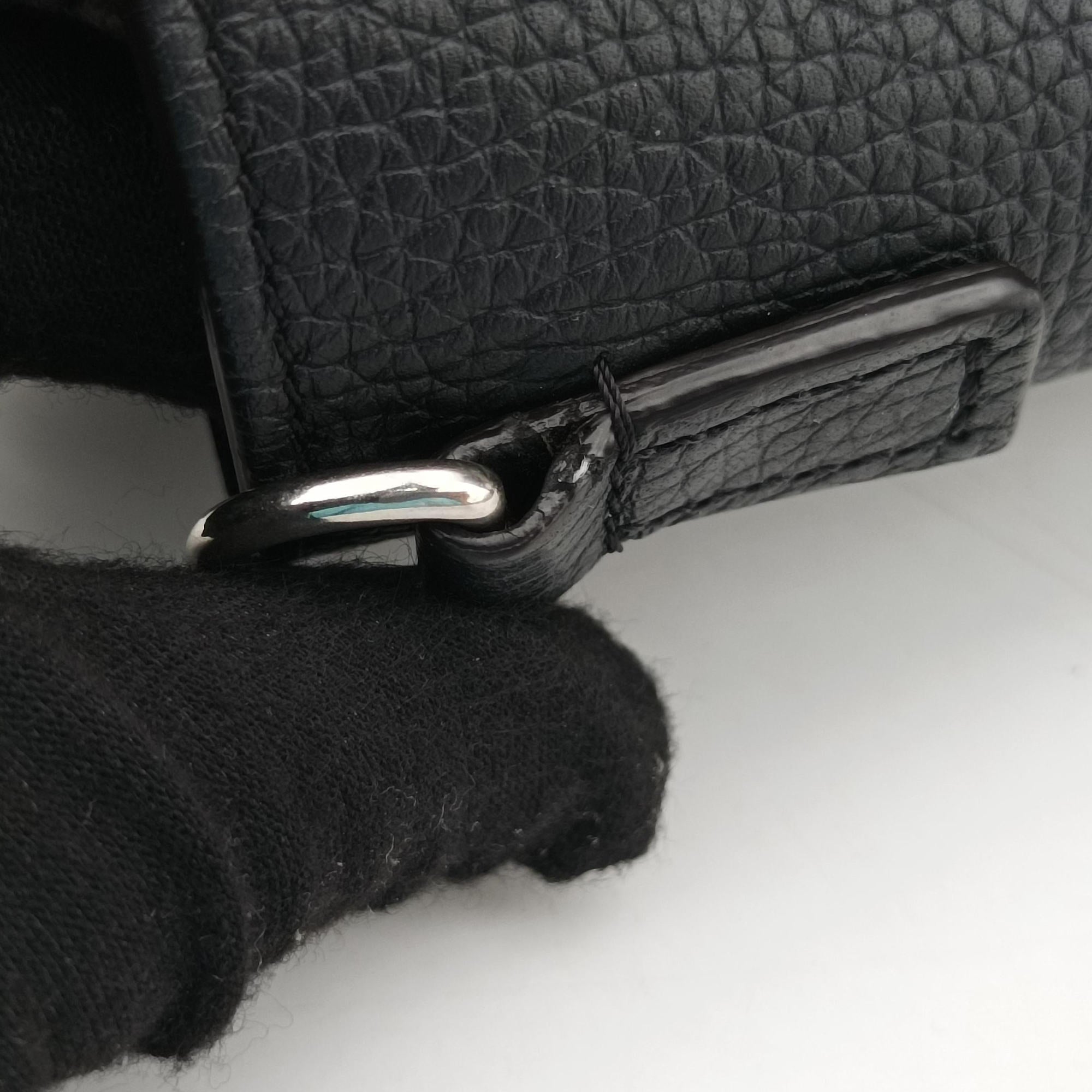 Luggage nano Shopper Black Leather F-CU-2148ラゲージナノショッパー ブラック レザー F-CU-2148