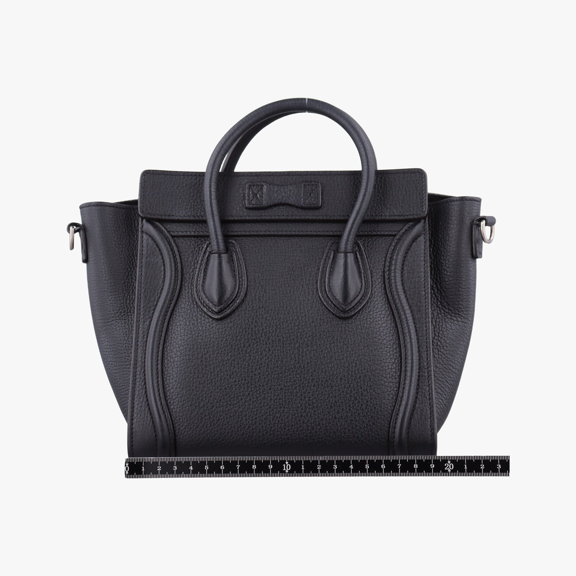 Luggage nano Shopper Black Leather F-CU-2148ラゲージナノショッパー ブラック レザー F-CU-2148